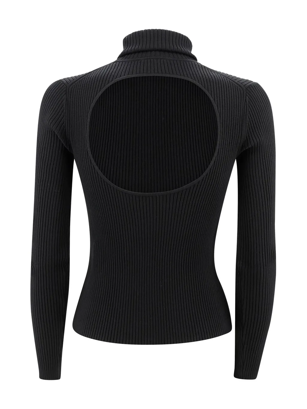 P.A.R.O.S.H. Cut Out-Detail Roll Neck Jumper