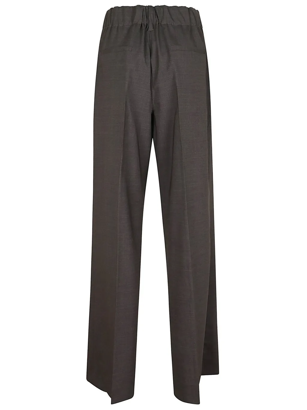 P.A.R.O.S.H. Pleat Straight-Leg Trousers