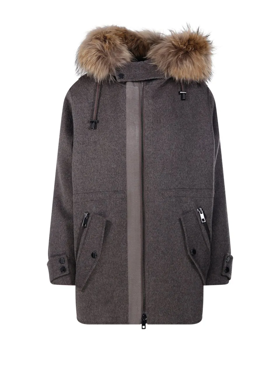 P.A.R.O.S.H. Fake Fur Hooded Jacket
