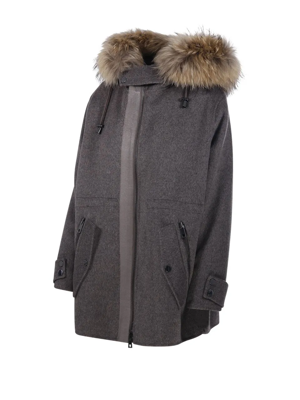 P.A.R.O.S.H. Fake Fur Hooded Jacket