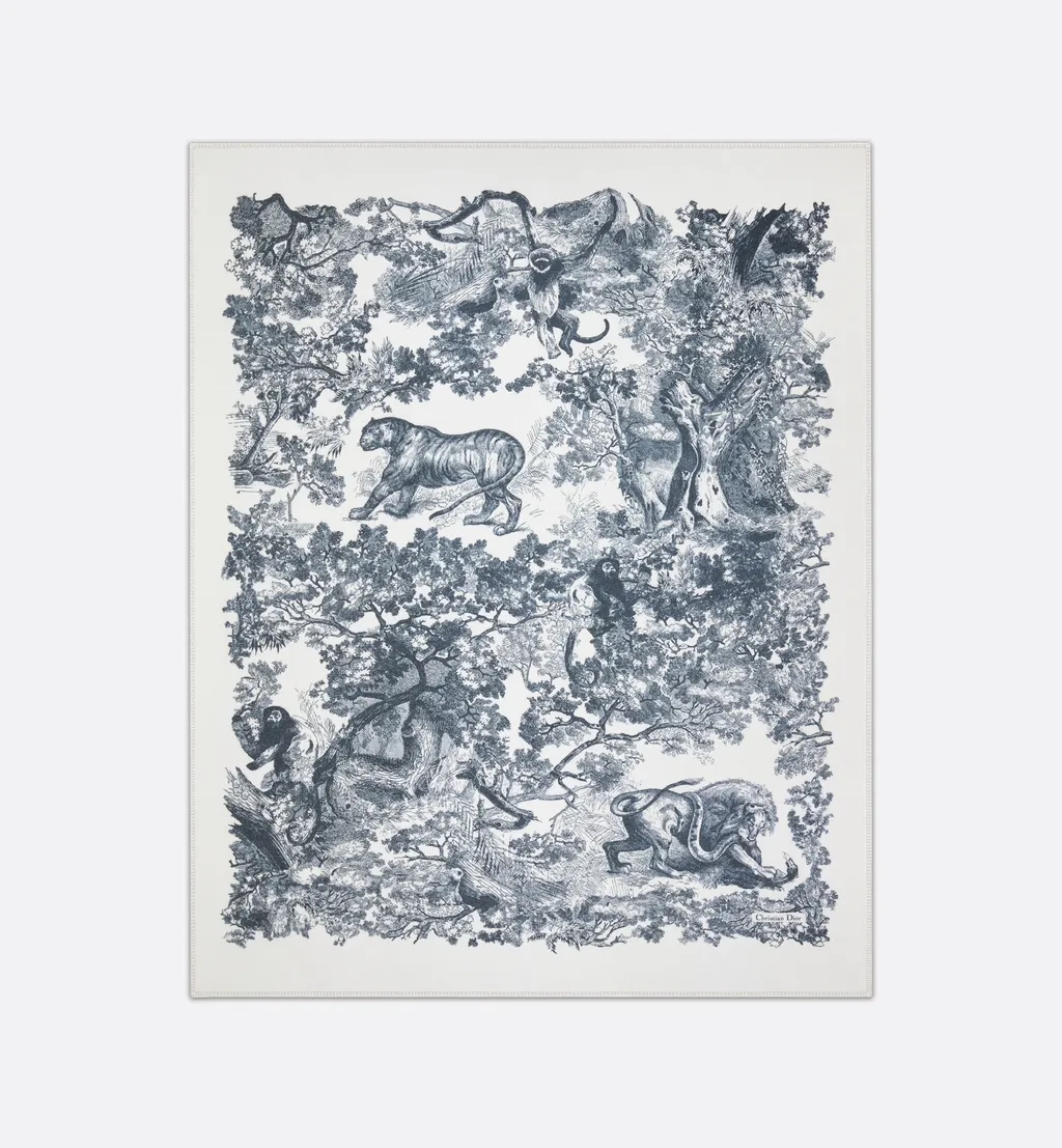 Toile De Jouy Sauvage Blanket