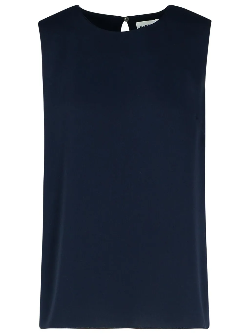 P.A.R.O.S.H. Straight Hem Sleeveless Blouse