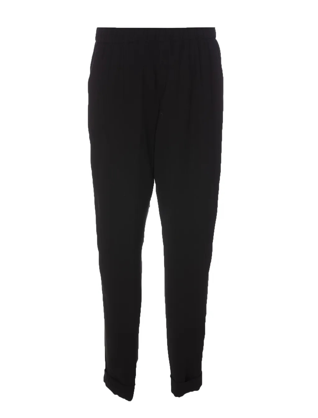 P.A.R.O.S.H. High-Waist Straight-Leg Slim-Cut Trousers
