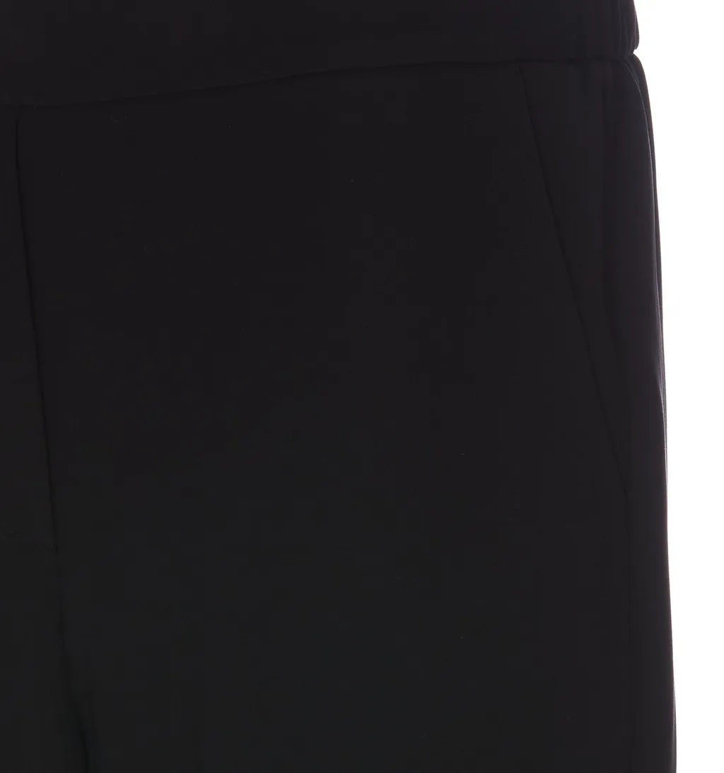 P.A.R.O.S.H. High-Waist Straight-Leg Slim-Cut Trousers
