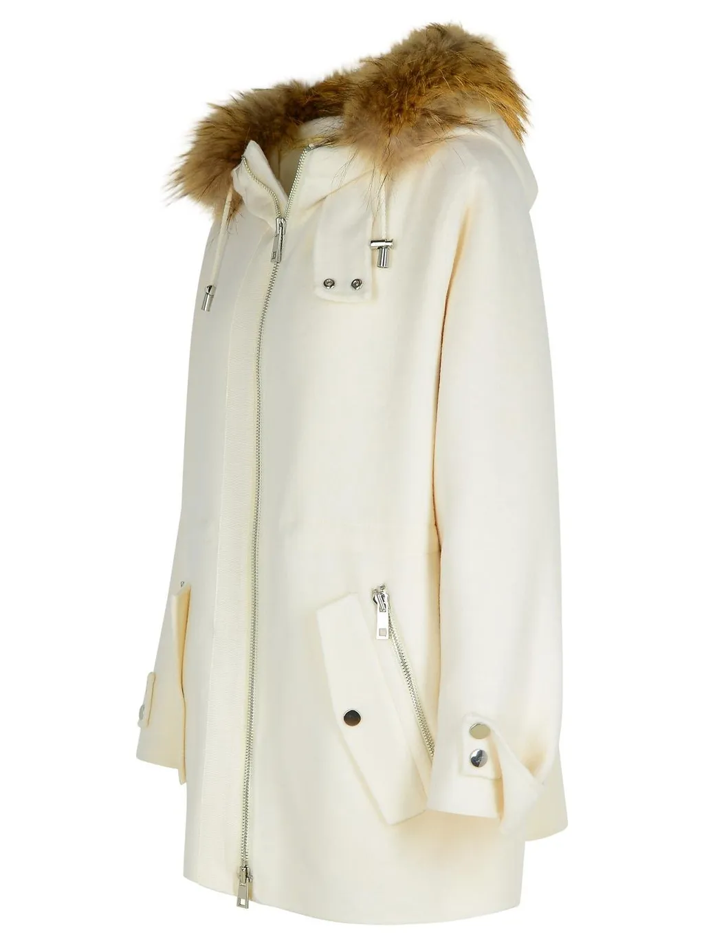 P.A.R.O.S.H. Fake Fur Hooded Jacket