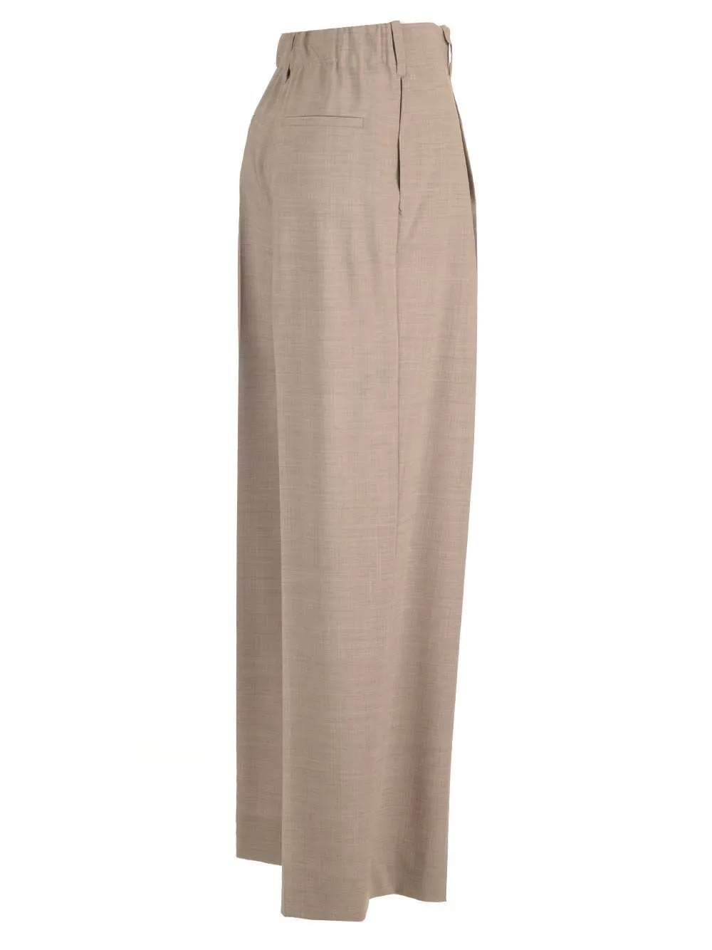 P.A.R.O.S.H. Pressed-Crease Straight-Leg Trousers