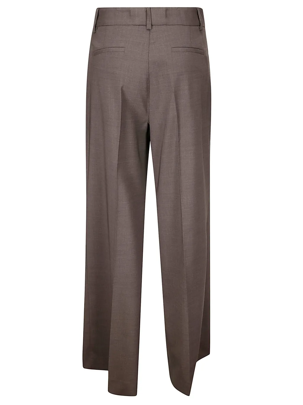P.A.R.O.S.H. Mid-Rise Wide-Leg Pants