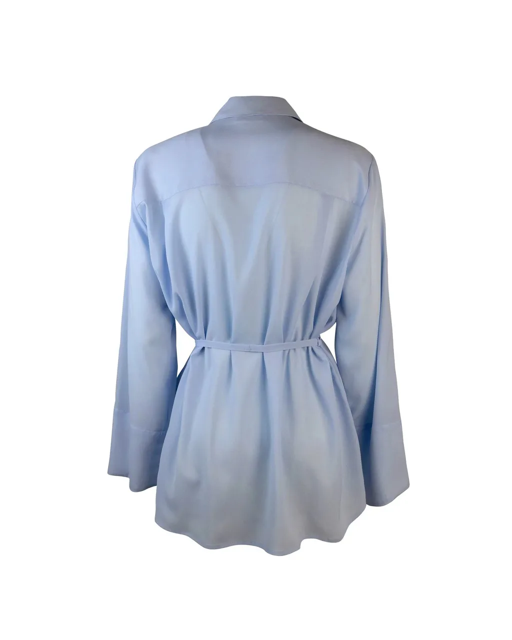 P.A.R.O.S.H. Ruffled Belted Waist Blouse