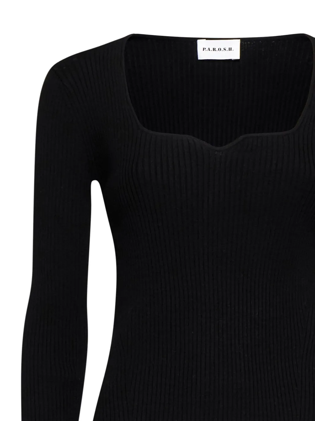 P.A.R.O.S.H. Romy Square-Neck Jumper