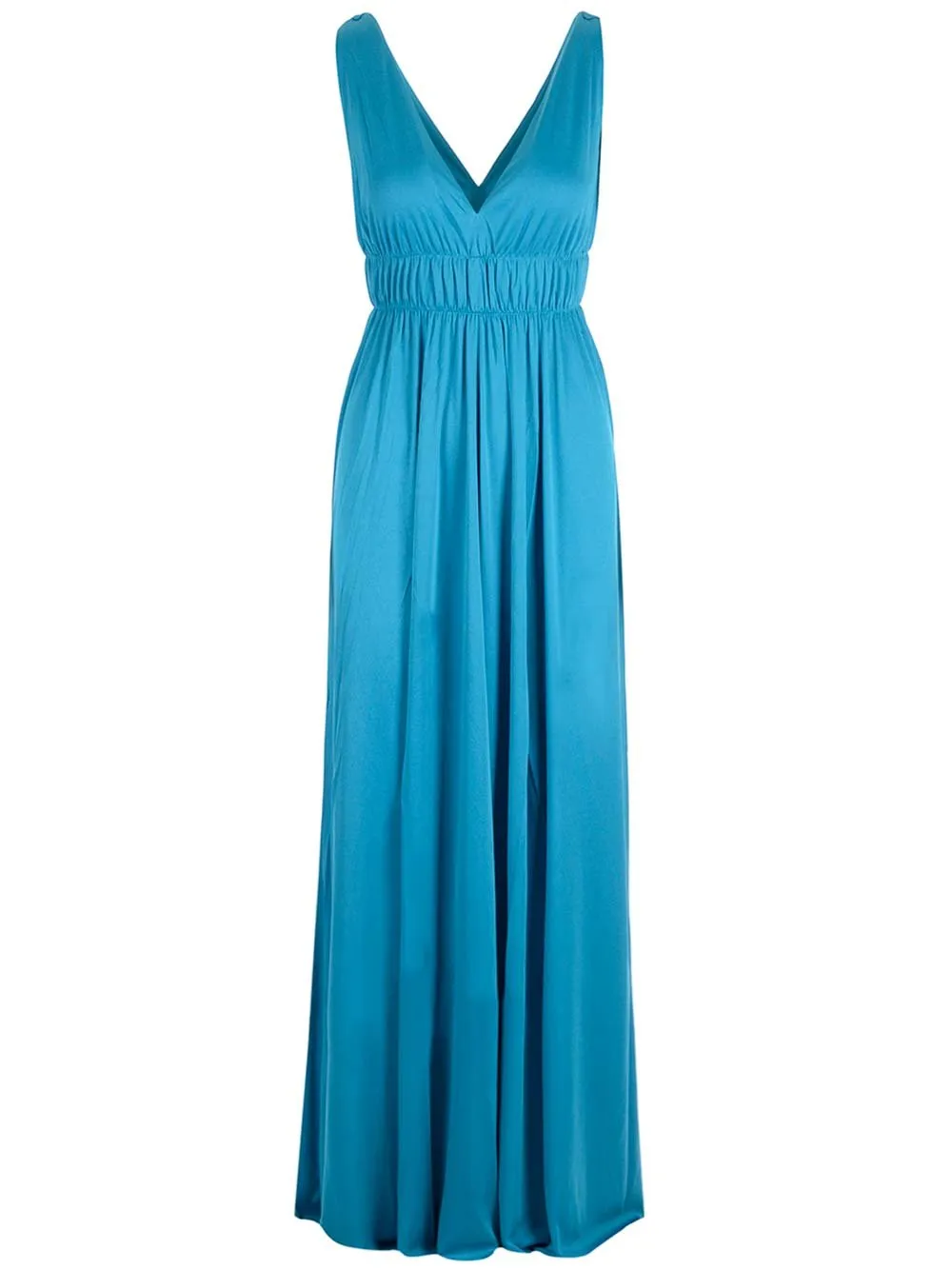 P.A.R.O.S.H. V-Neck Sleeveless Maxi Dress