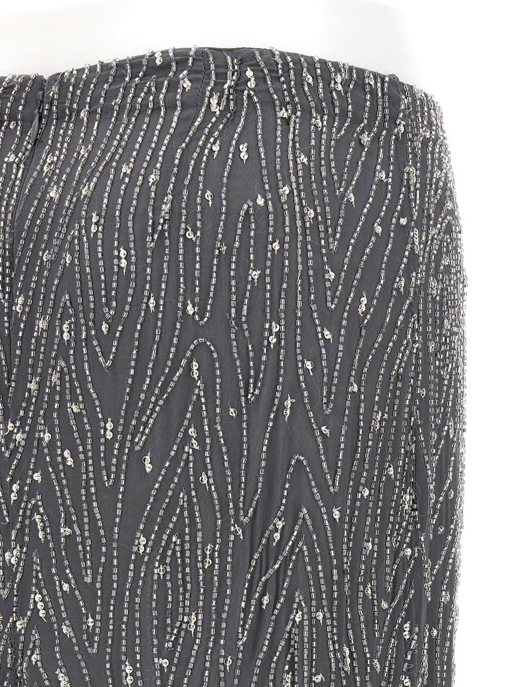 P.A.R.O.S.H. Sequin Embellished Midi Skirt