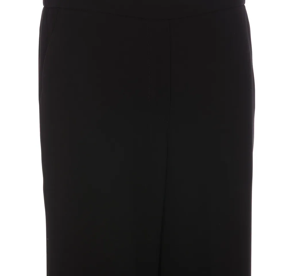 P.A.R.O.S.H. Low-Rise Straight-Leg Tailored Trousers