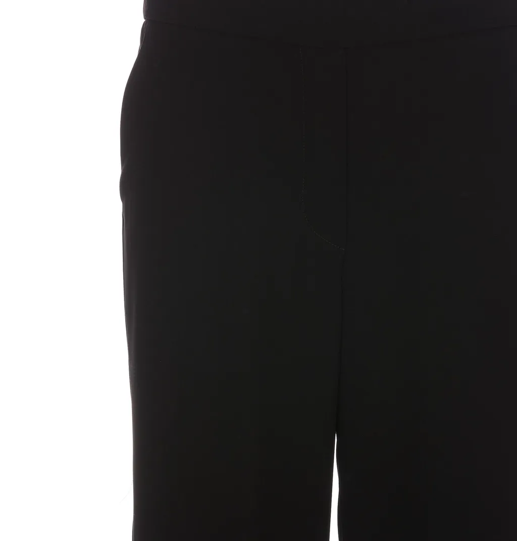 P.A.R.O.S.H. Low-Rise Straight-Leg Tailored Trousers