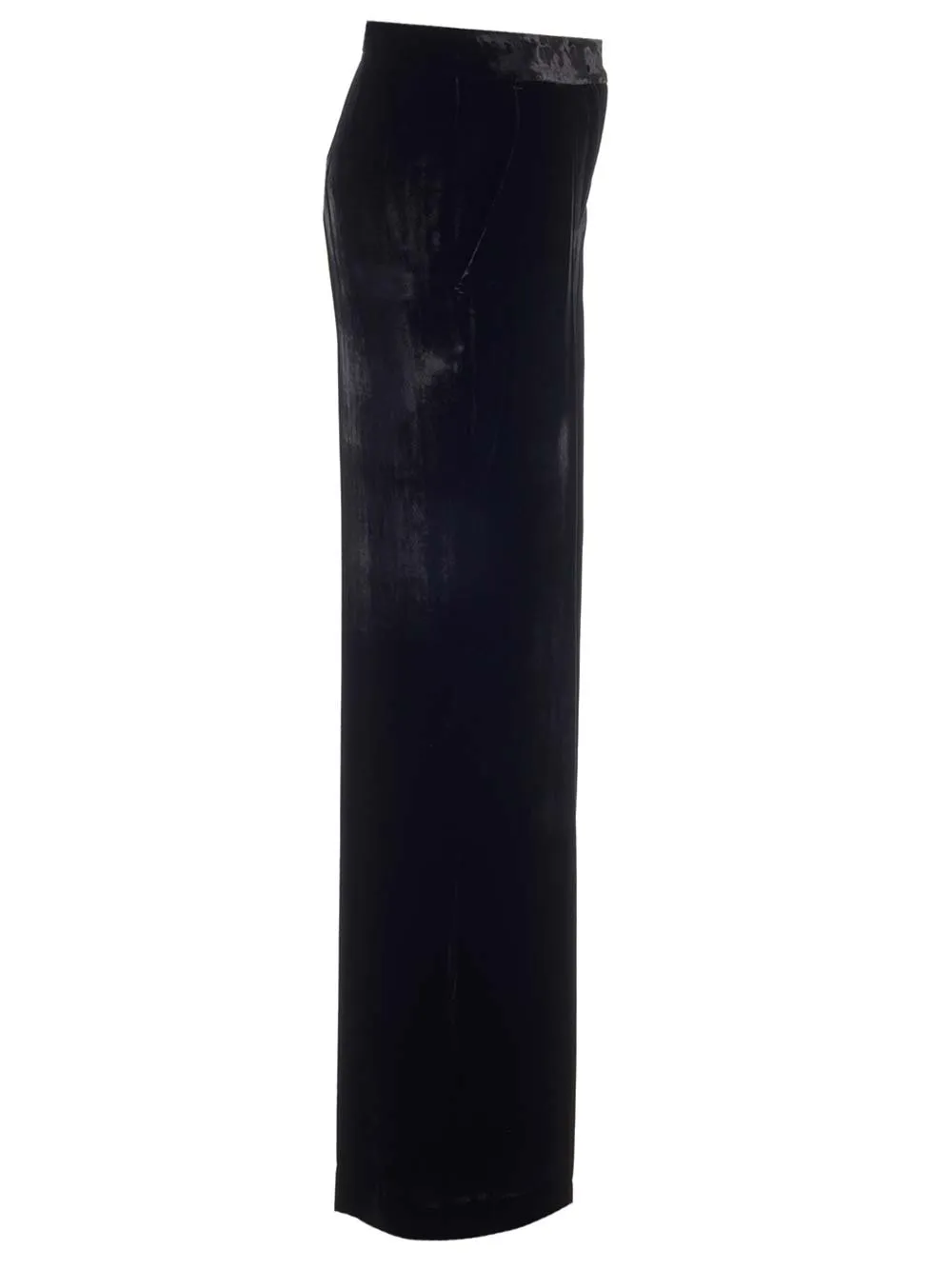 P.A.R.O.S.H. High Waist Velvet Trousers