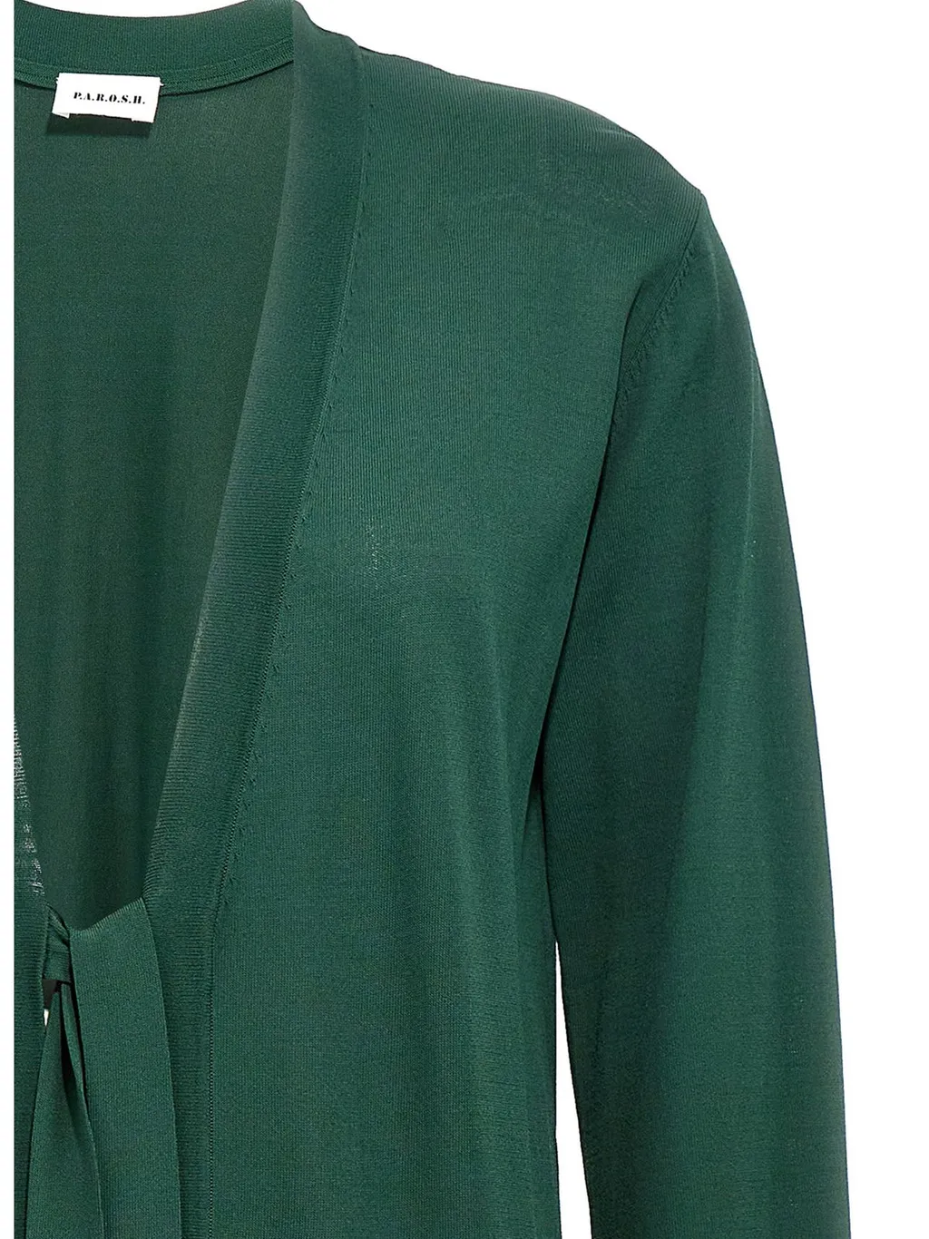 P.A.R.O.S.H. V-Neck Long-Sleeved Cardi-Coat