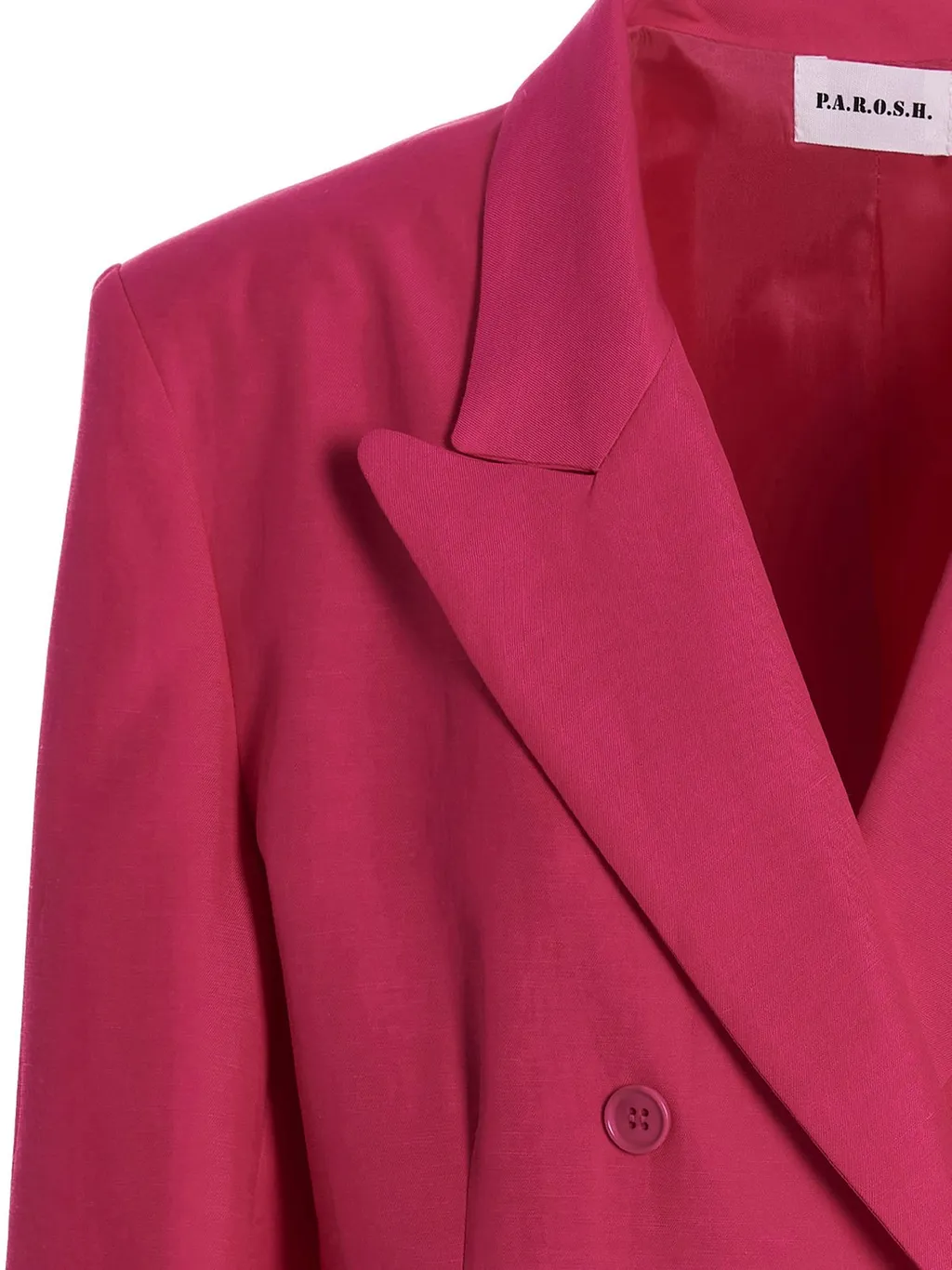 P.A.R.O.S.H. Double-Breasted Long-Sleeved Jacket