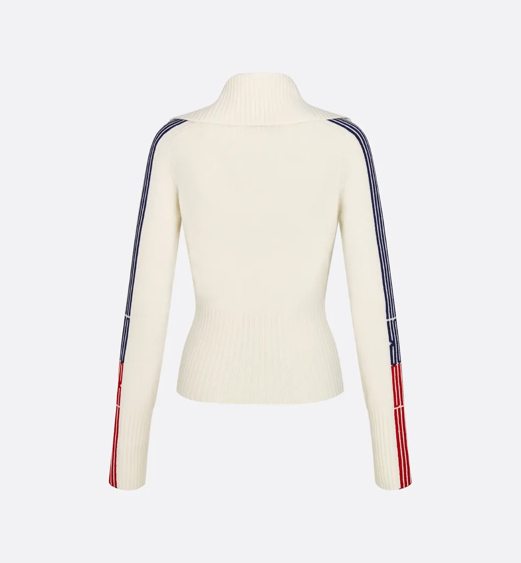 Dioralps Zipped Mock Neck Sweater
