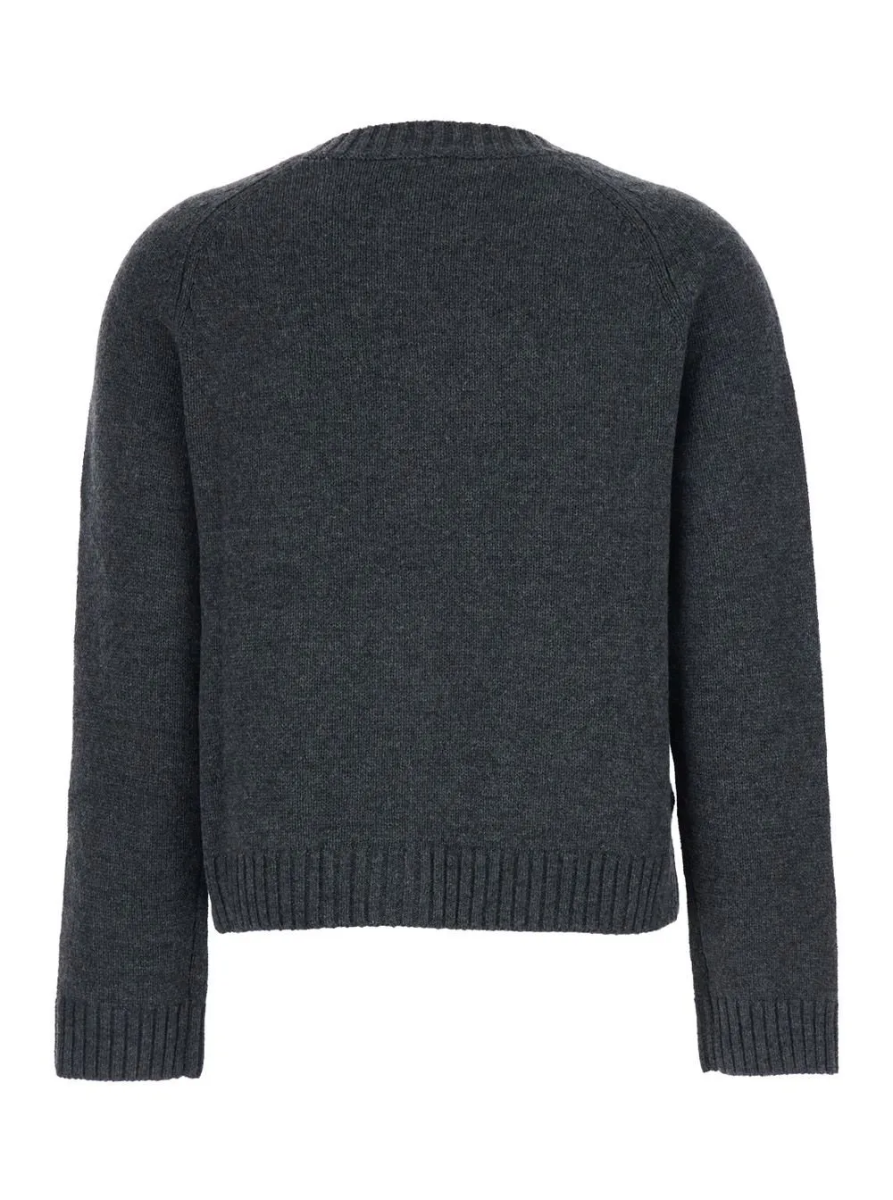 Plain Jeweled Button Cardigan