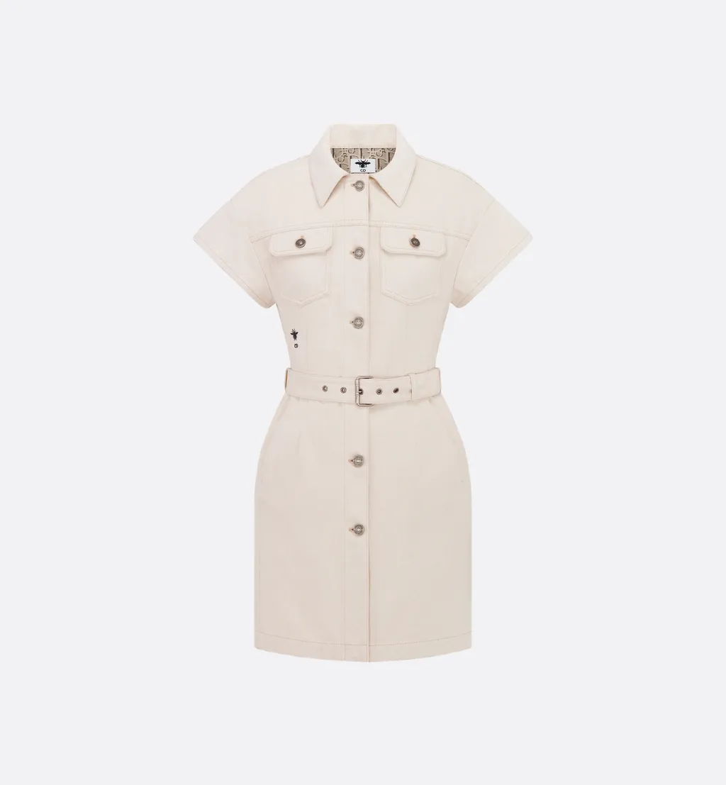 Short Belted Shirtdress