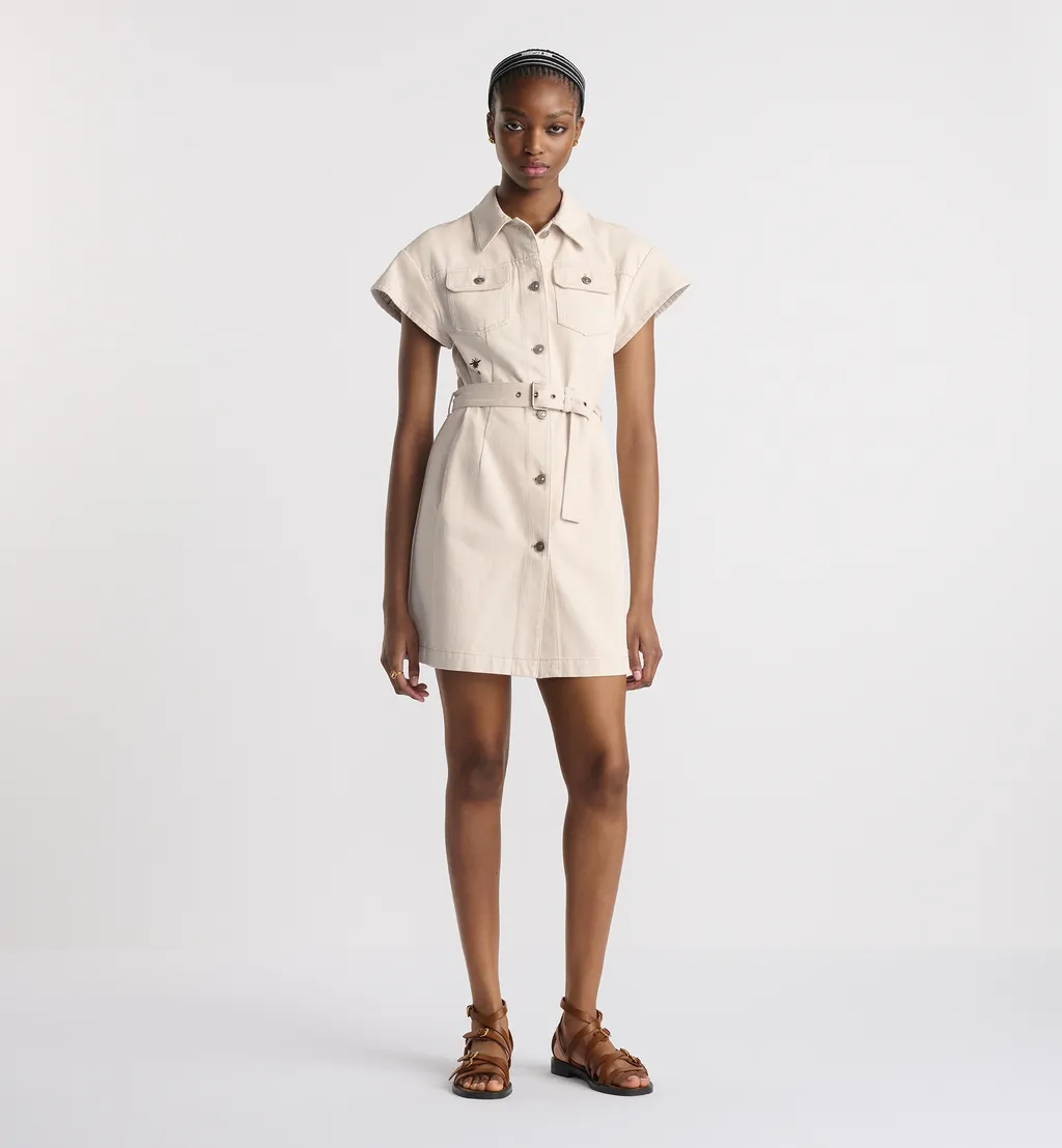 Short Belted Shirtdress