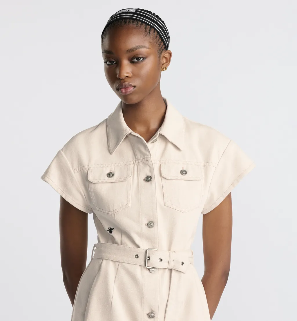 Short Belted Shirtdress