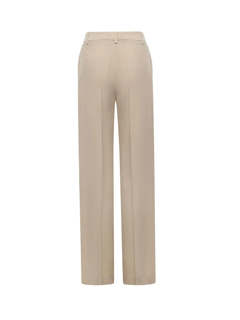 Ottod'ame High-Waist Straight-Leg Pants