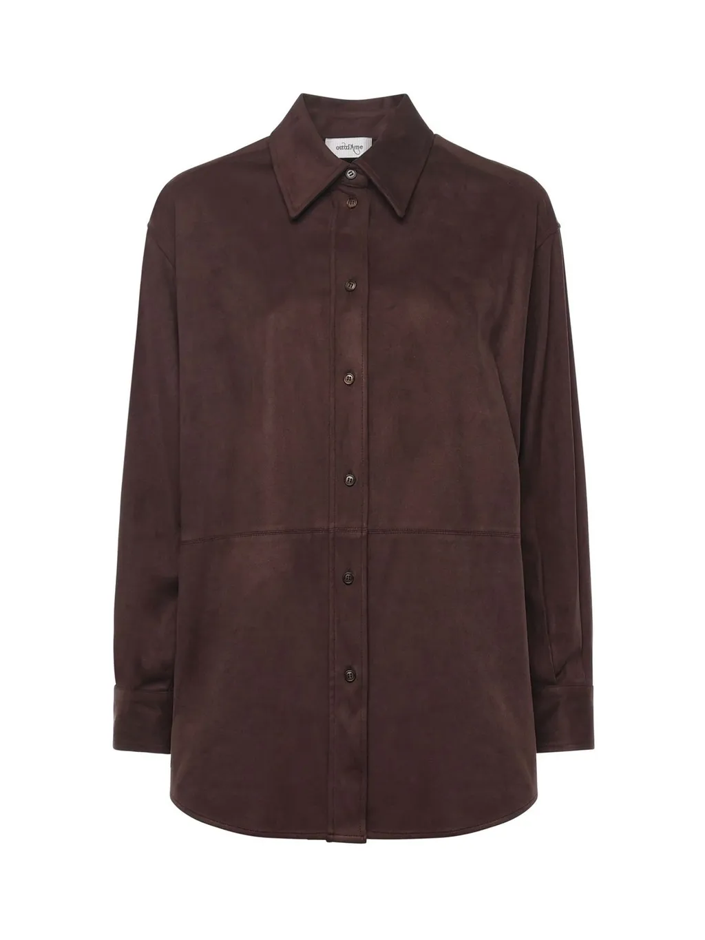 Ottod'ame Buttoned Long-Sleeve Top