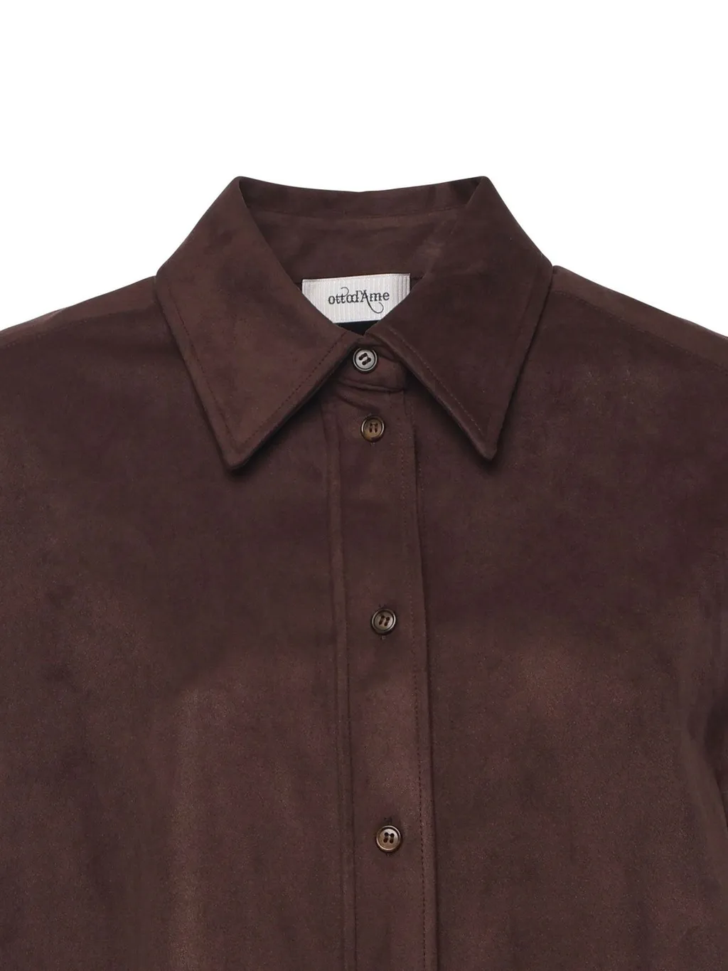 Ottod'ame Buttoned Long-Sleeve Top