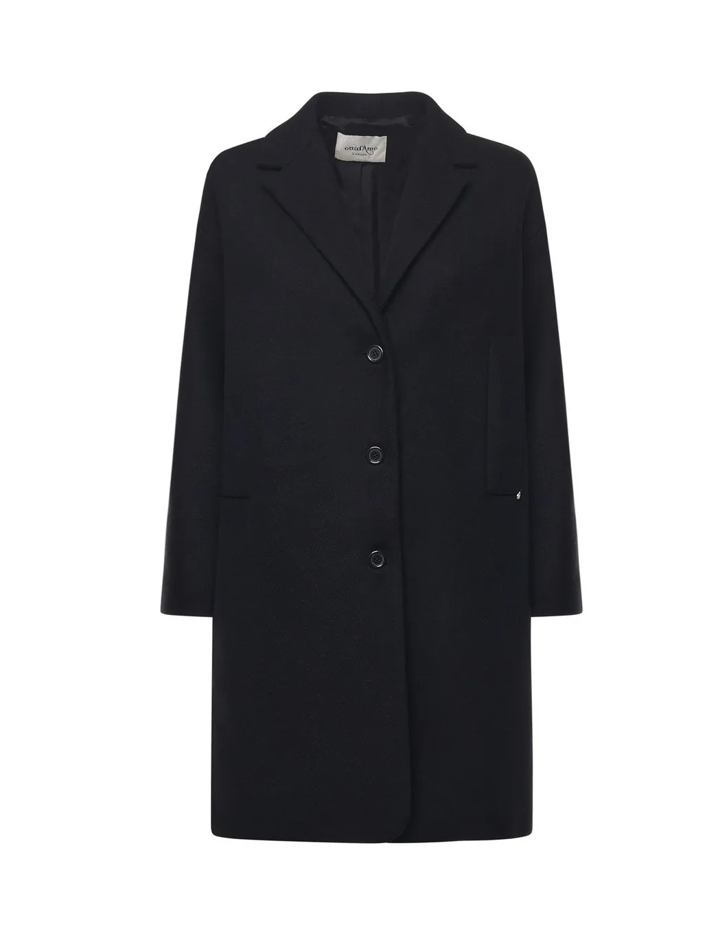 Ottod'ame Oversized Lapel Coat