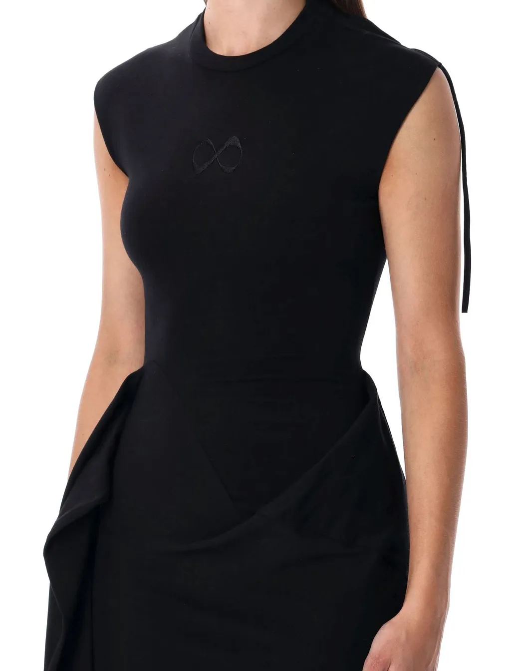 Ottolinger Sleevy Strap-Sleeve Maxi Dress