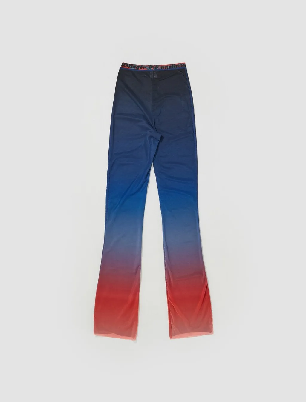 Ottolinger Logo Mesh Flared Pants
