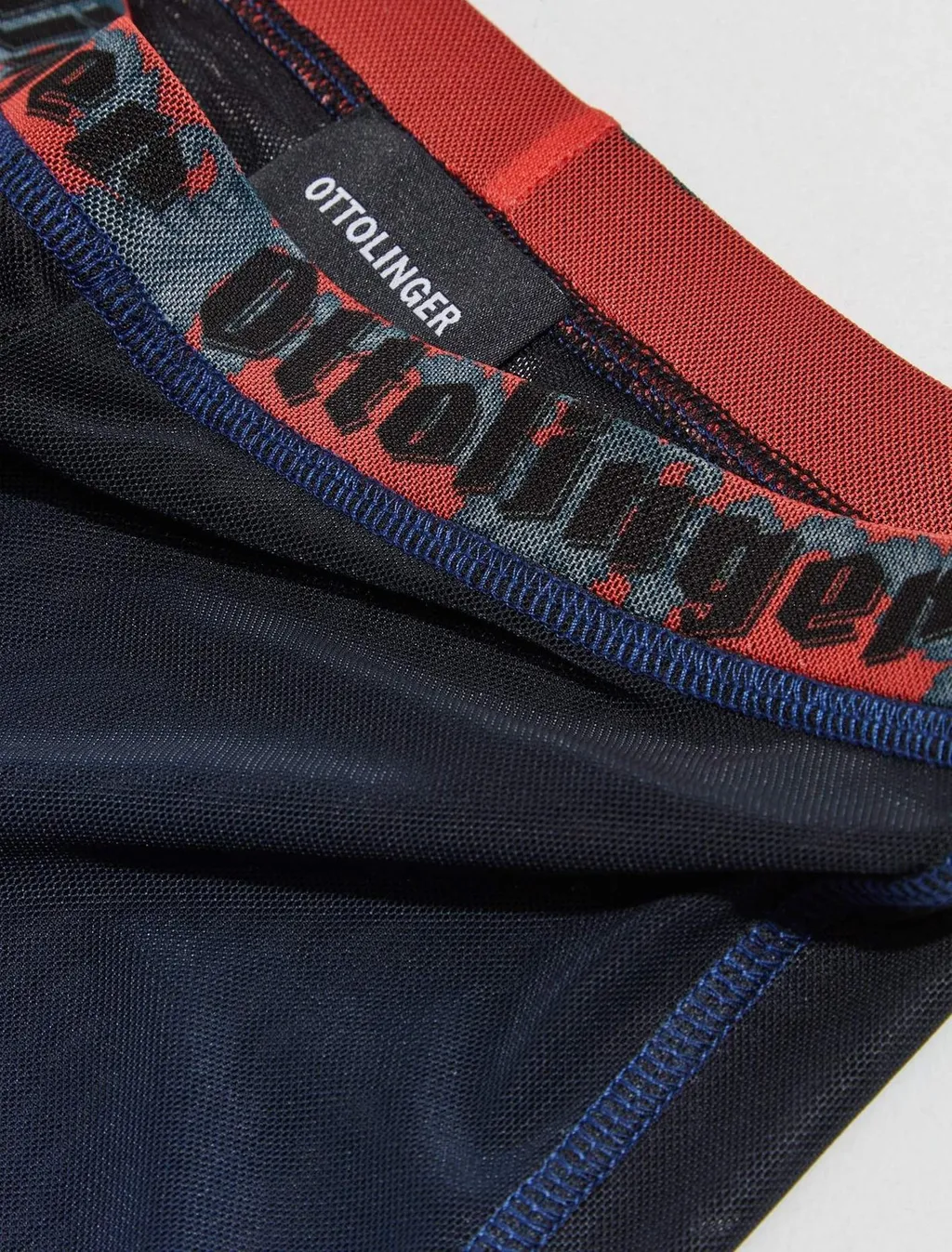 Ottolinger Logo Mesh Flared Pants
