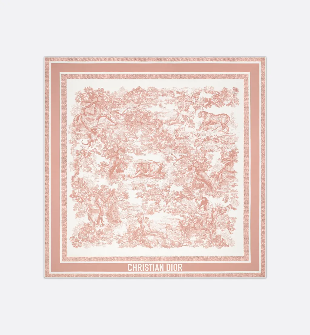 Toile De Jouy Sauvage 90 Square Scarf