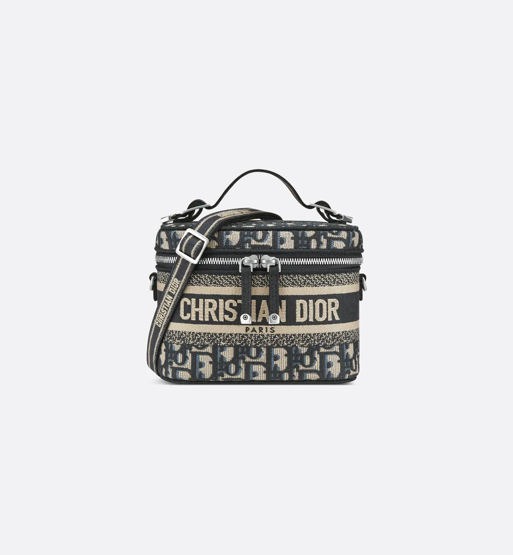 Small Diortravel Vanity Case With Shoulder Strap