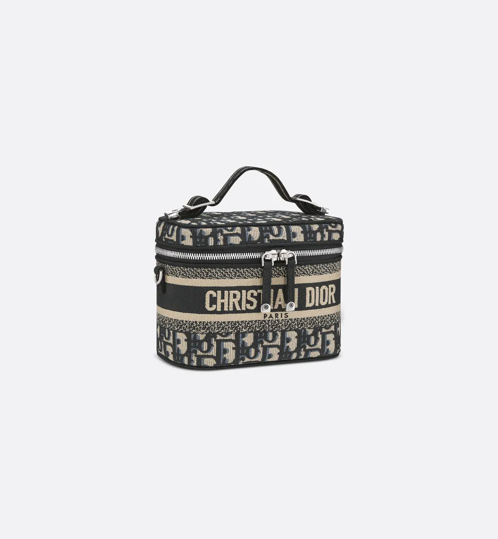 Small Diortravel Vanity Case With Shoulder Strap