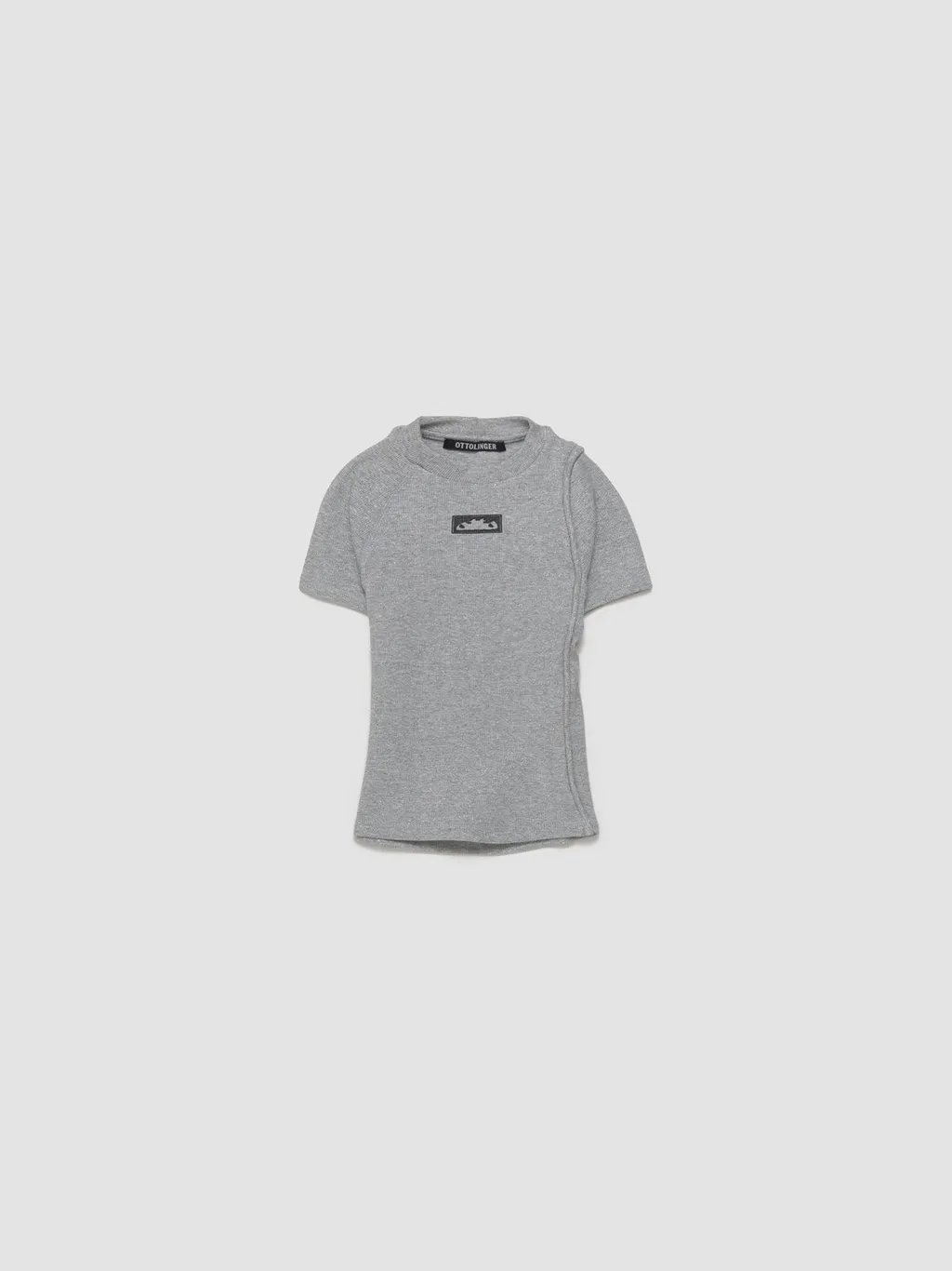 Ottolinger Deconstructed Ribbed Top