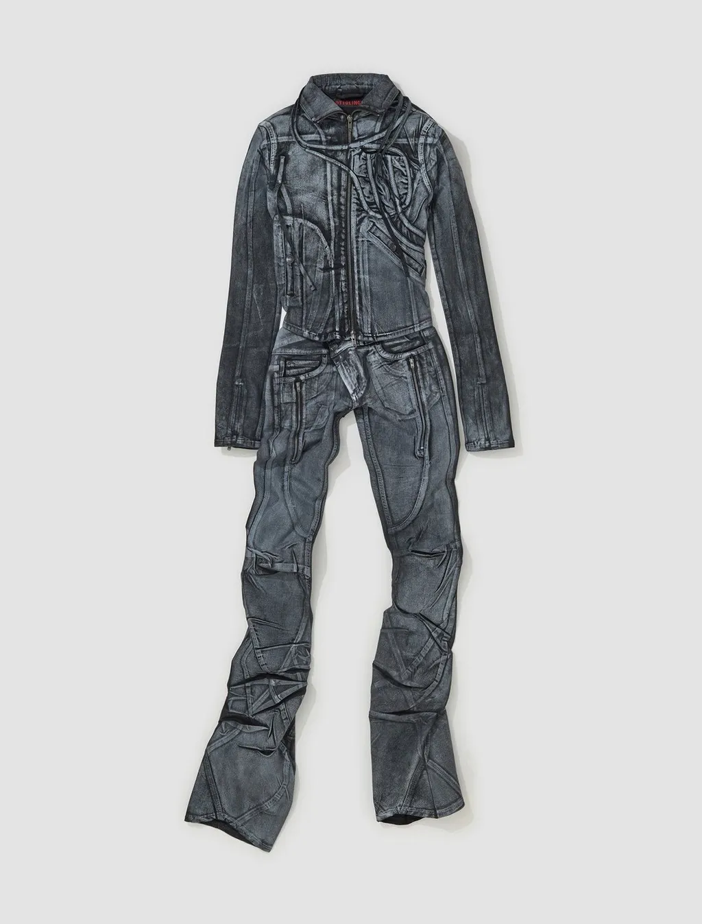 Ottolinger Big Waistband Drape Jeans