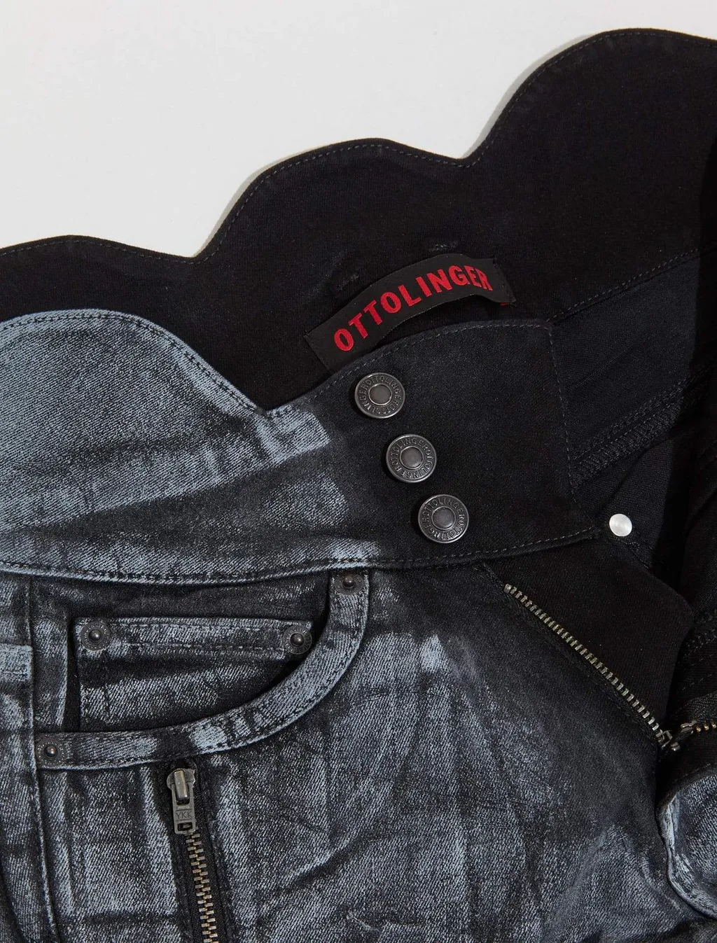 Ottolinger Big Waistband Drape Jeans