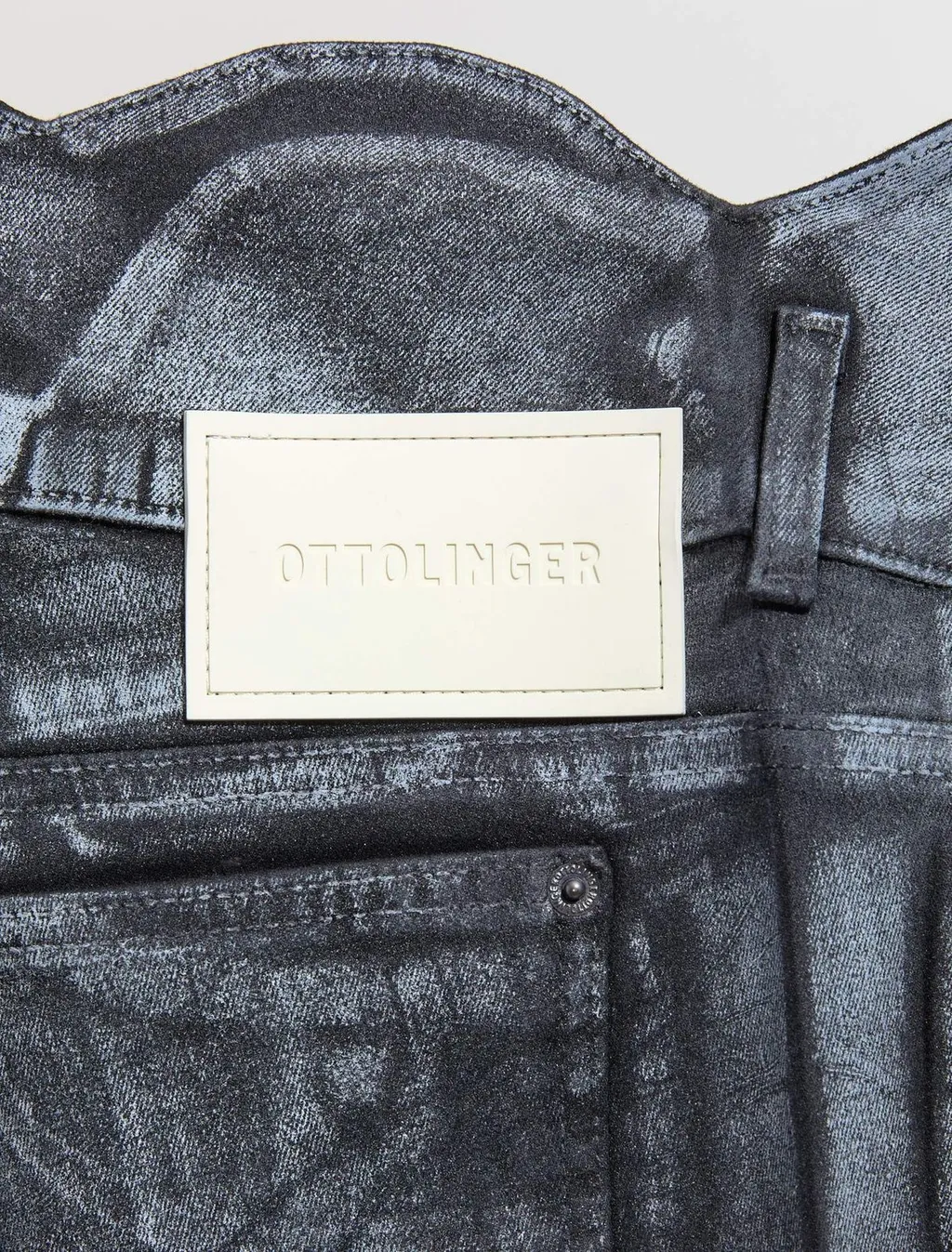 Ottolinger Big Waistband Drape Jeans