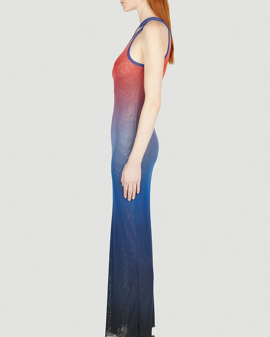 Ottolinger Mesh Tank Long Dress