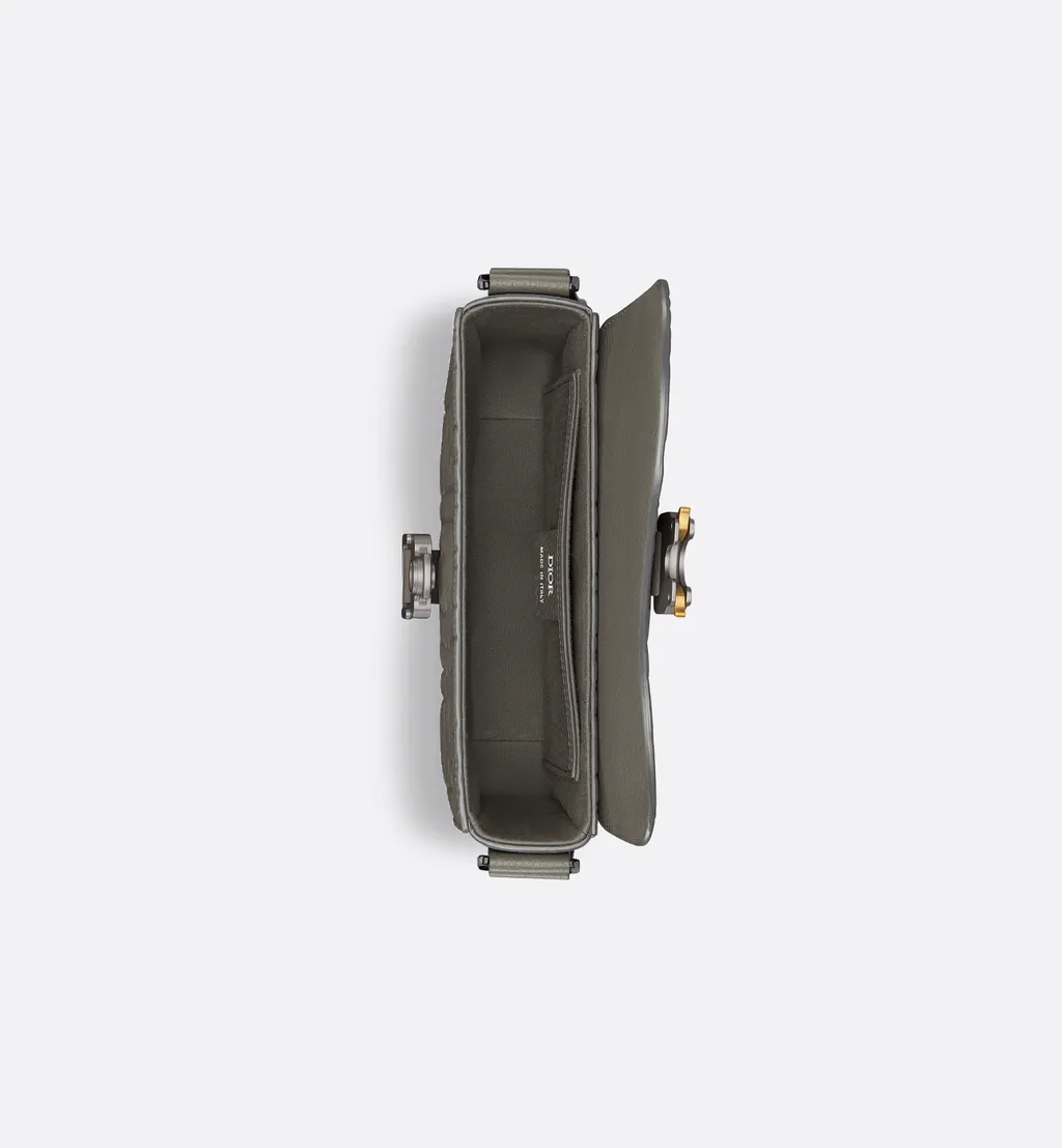 Small Saddle Messenger Bag With Flap