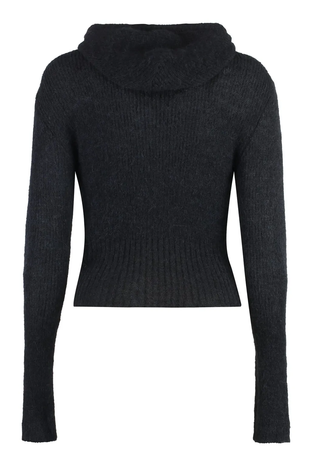 Our Legacy Compact Hood Knitted Zip-Up Cardigan