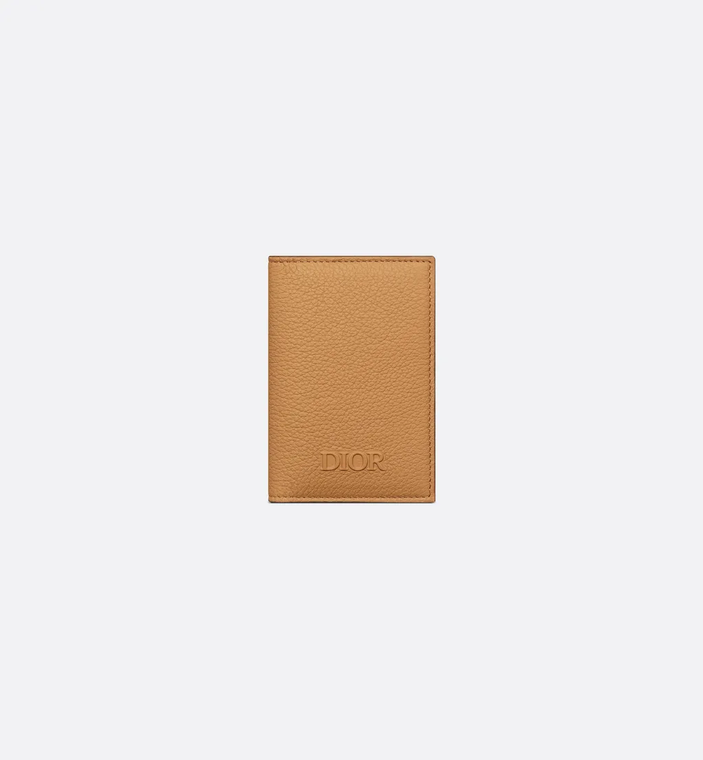 Dior Privé Vertical Bifold Card Holder