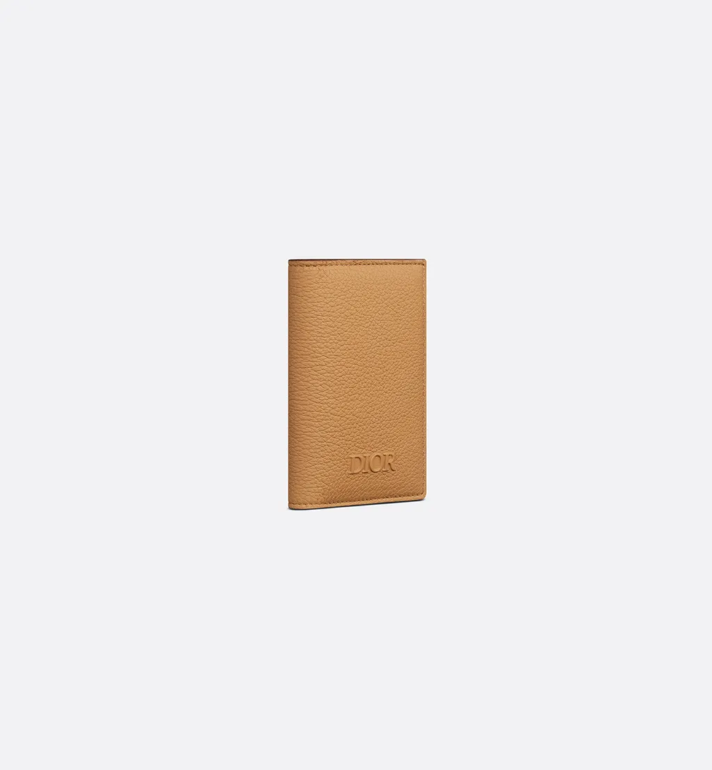 Dior Privé Vertical Bifold Card Holder
