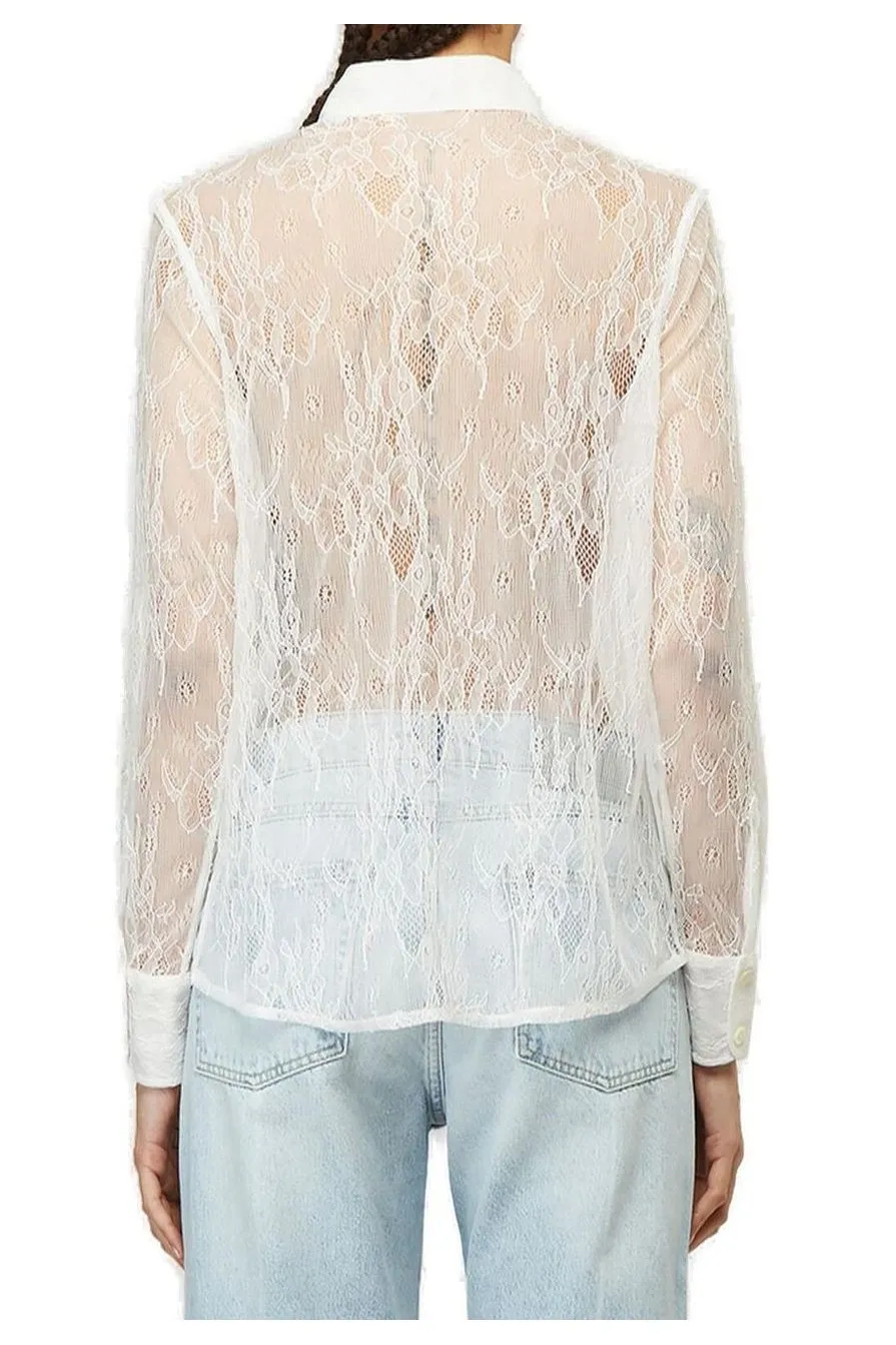 Our Legacy 70's Line Laced Long Sleeved Shirt