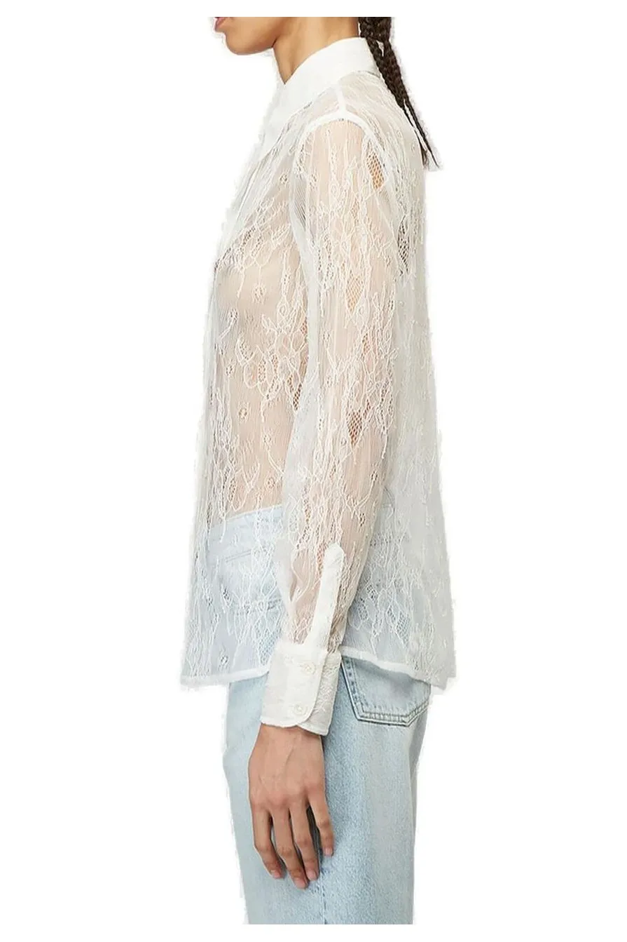 Our Legacy 70's Line Laced Long Sleeved Shirt