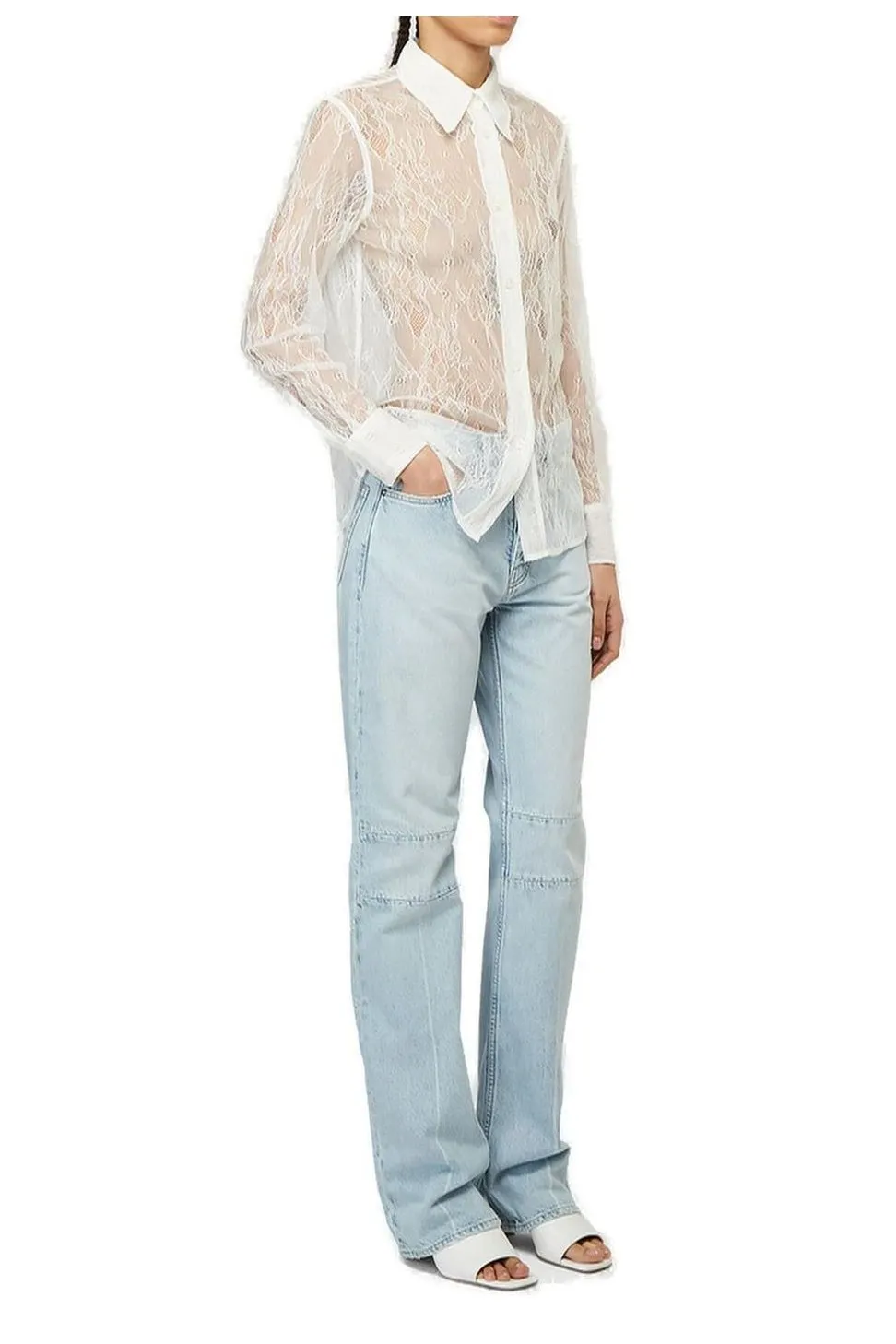 Our Legacy 70's Line Laced Long Sleeved Shirt