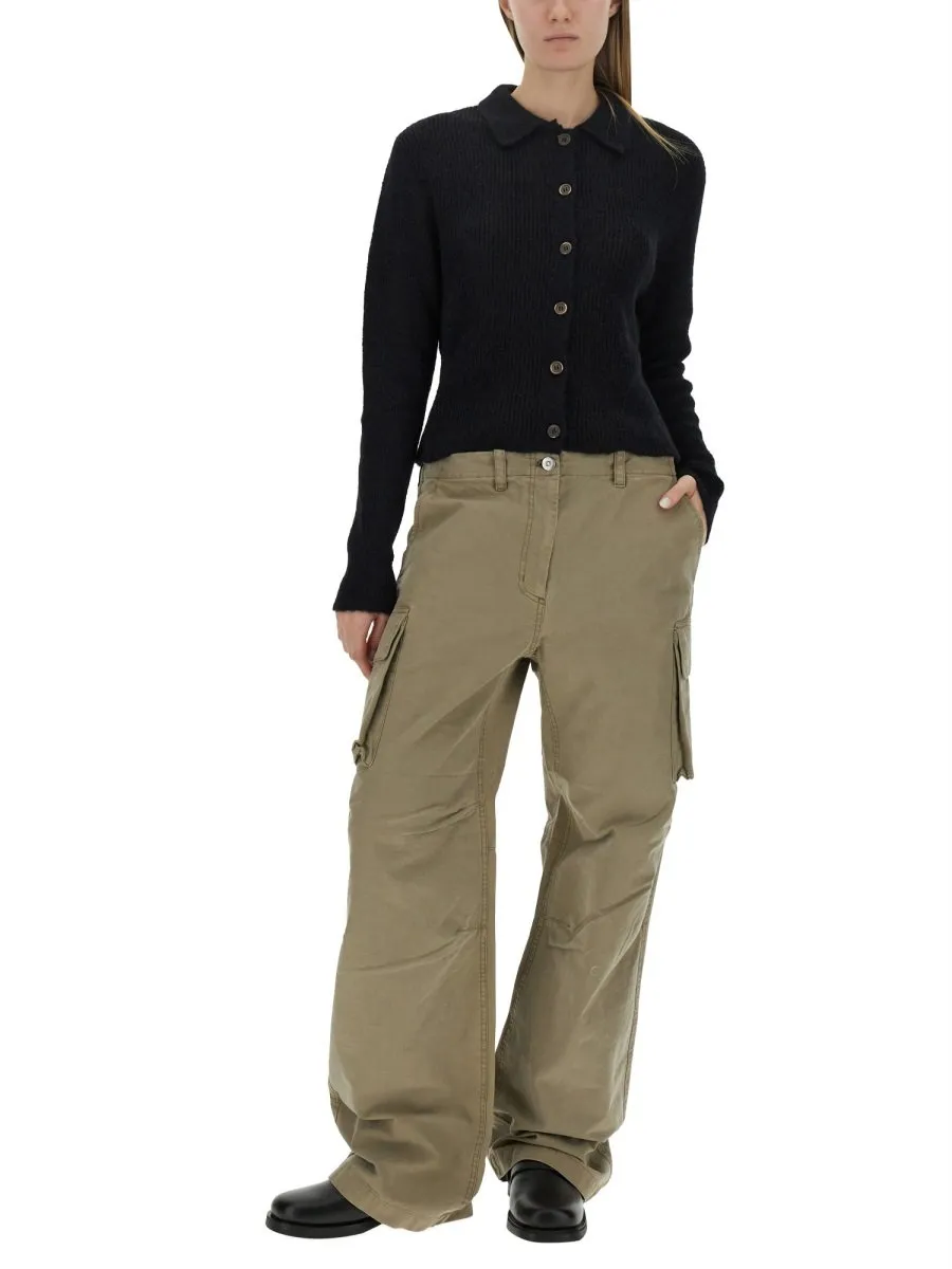 Our Legacy Mazzy Long Sleeved Ribbed-Knit Cardigan