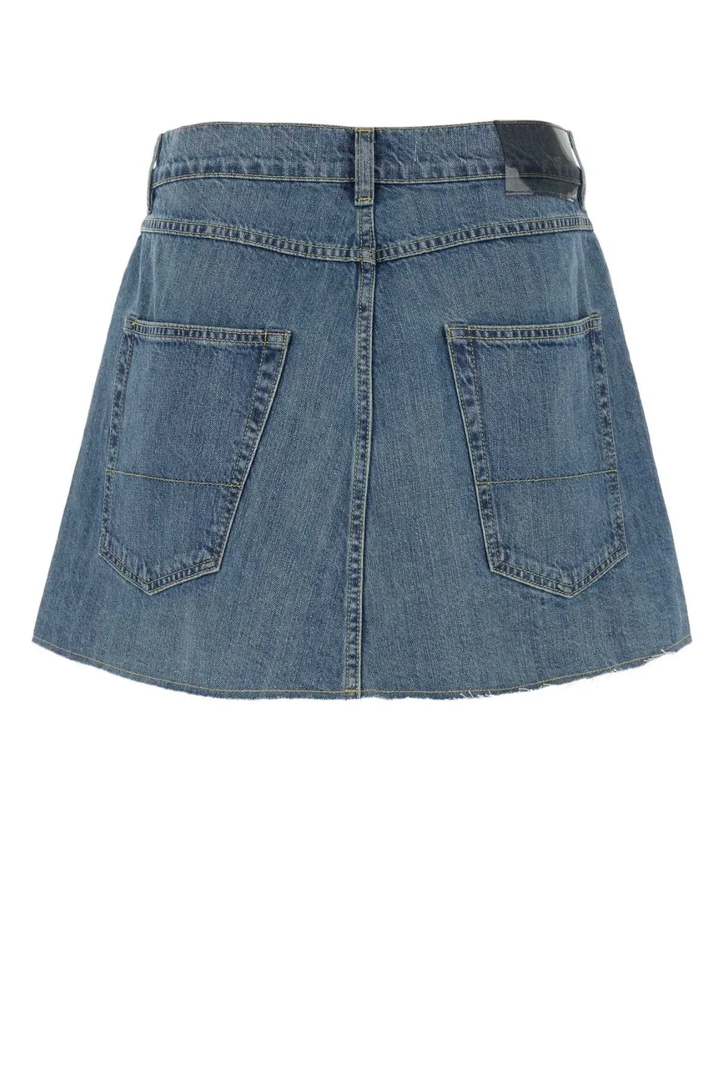 Our Legacy Medium-Wash Mid-Rise Denim Skirt