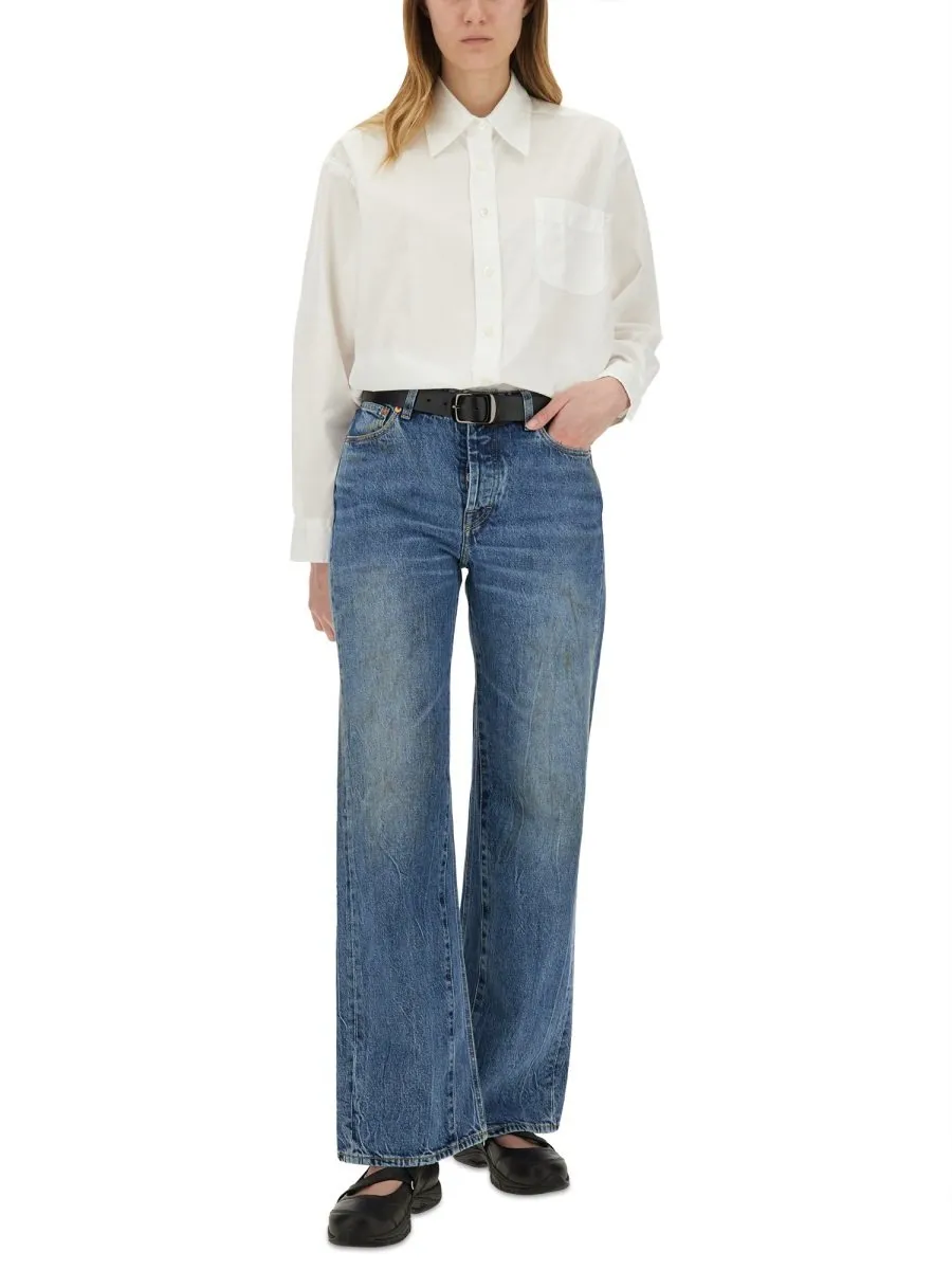 Our Legacy Treble Cut Wide Leg Jeans